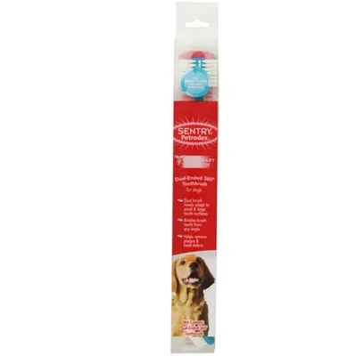 Toothbrush Dog Dual End 360 Small