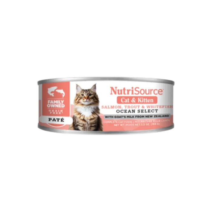 Nutrisource Cat Can Gf Ocean Select 5.5 Oz 12/case