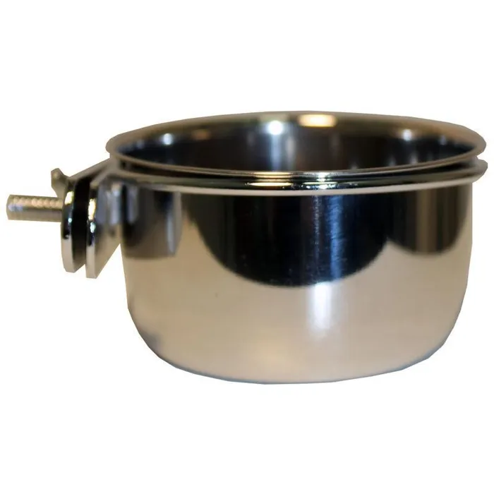 Stainless Steel Coop Cup With Bolt Hanger Stainless Steel 5oz