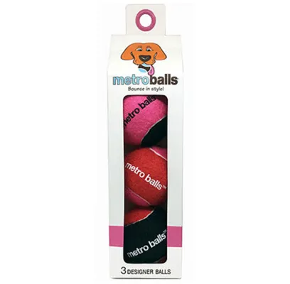 Metro Paws Balls Pink