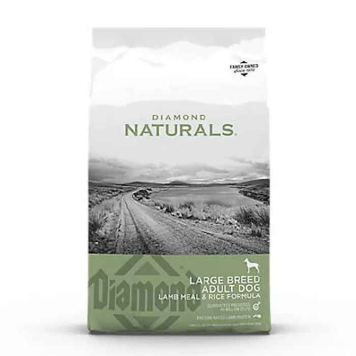 Diamond Naturals Lg Breed Dog Lamb 40 Lbs