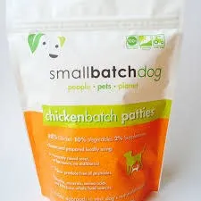 Small Batch Dog Frozen Patties Chicken 6 Lb