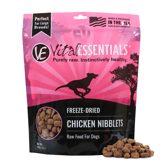 Ve Fdr Chicken Entree Dog Food - Mini Nibs 14-oz