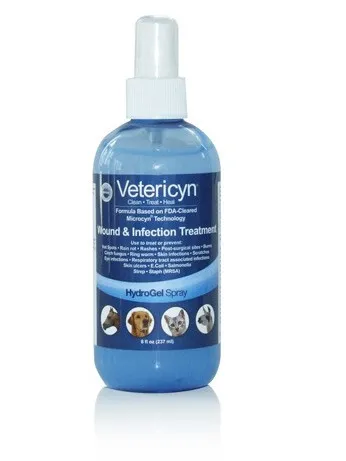 IN Vetericyn Wound Pump Spray 8 Oz