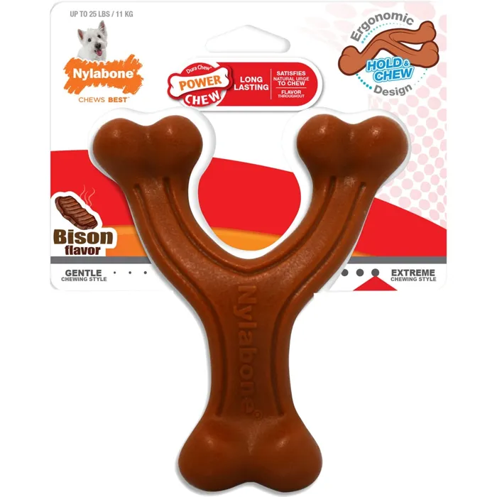 Reg. Power Chew Wishbone Bison Flavor