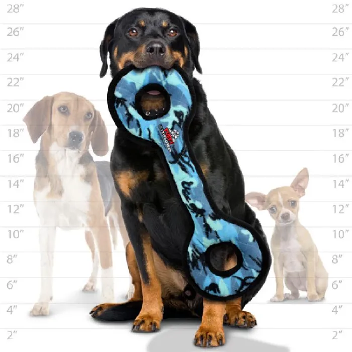 Ultimate Tug-o-war Yellow Bone Dog Toy M