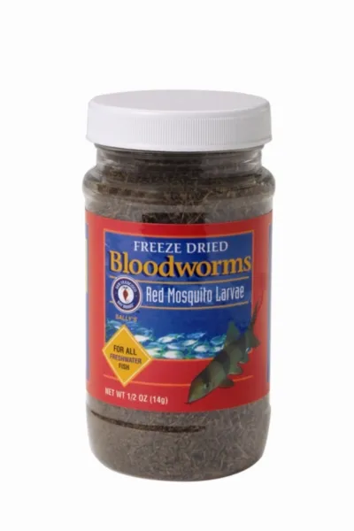 SFBB Freeze Dried Bloodworms 0.5 Oz