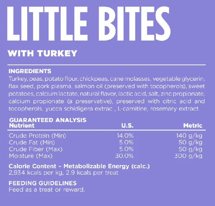 Element Little Bites Grain Free Turkey - 6oz