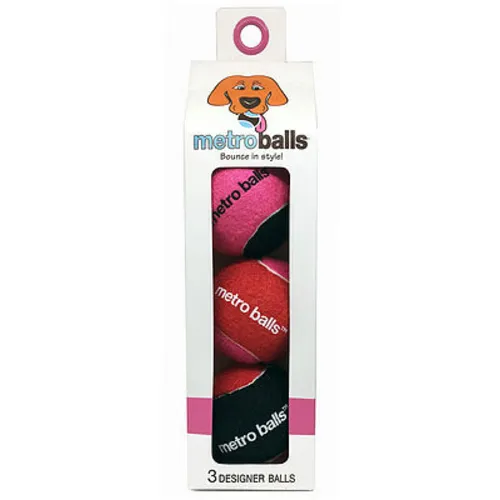 Metro Paws Balls Pink
