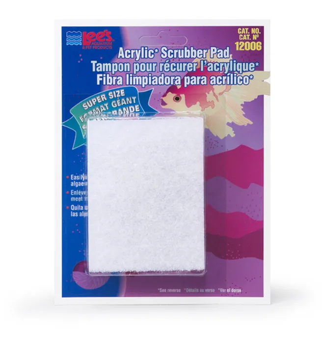 LEE Super Scrubber Pad For Acrylic Fine 3x4"