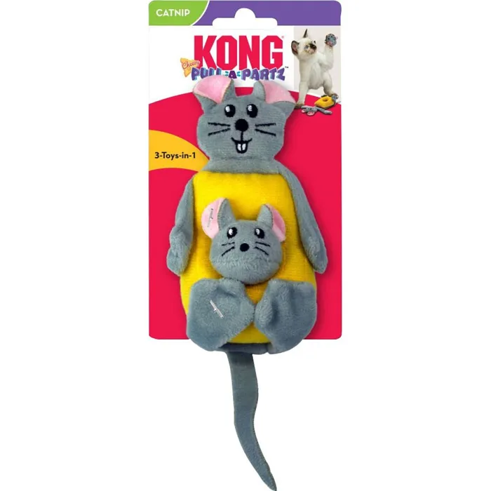 Kong Pull-a-partz Chzy Cat Toy