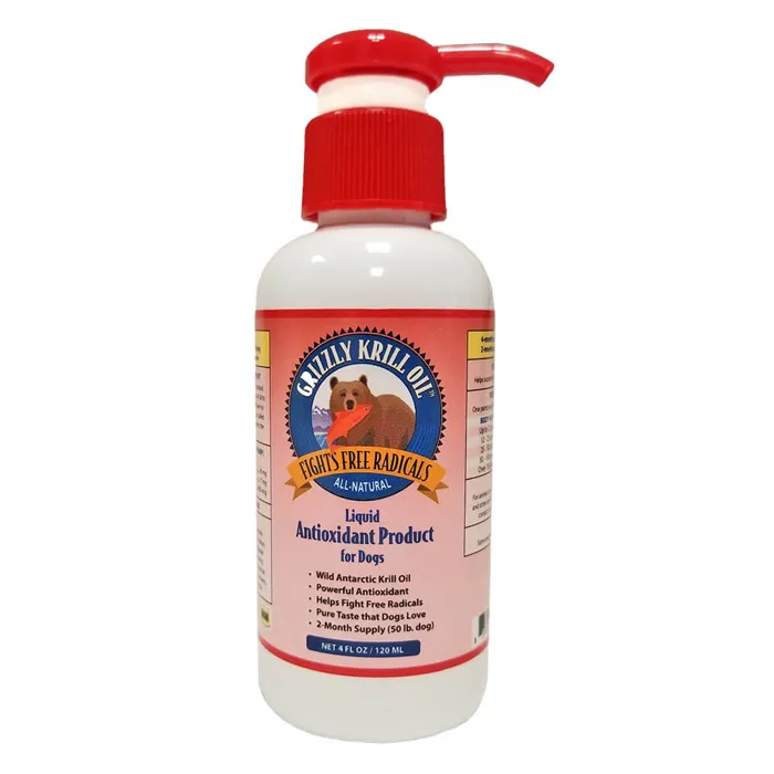 Grizzly Krill Oil Antioxidants 4oz