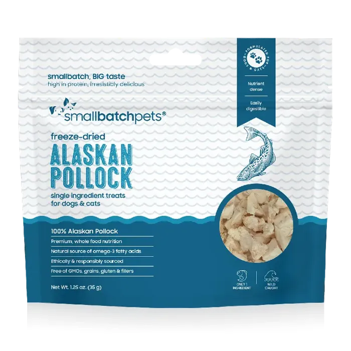 Small Batch Fd Treat Pollock 1.25-oz