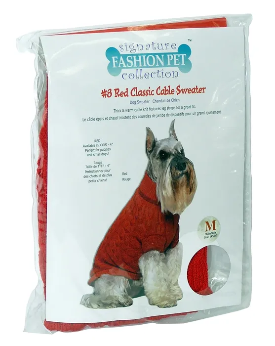 EP Extra Extra Small Red Classic Sweater