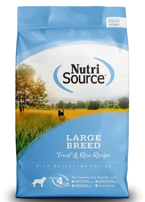 Nutrisource Trout & Rice Lb Dog Food 26-lb