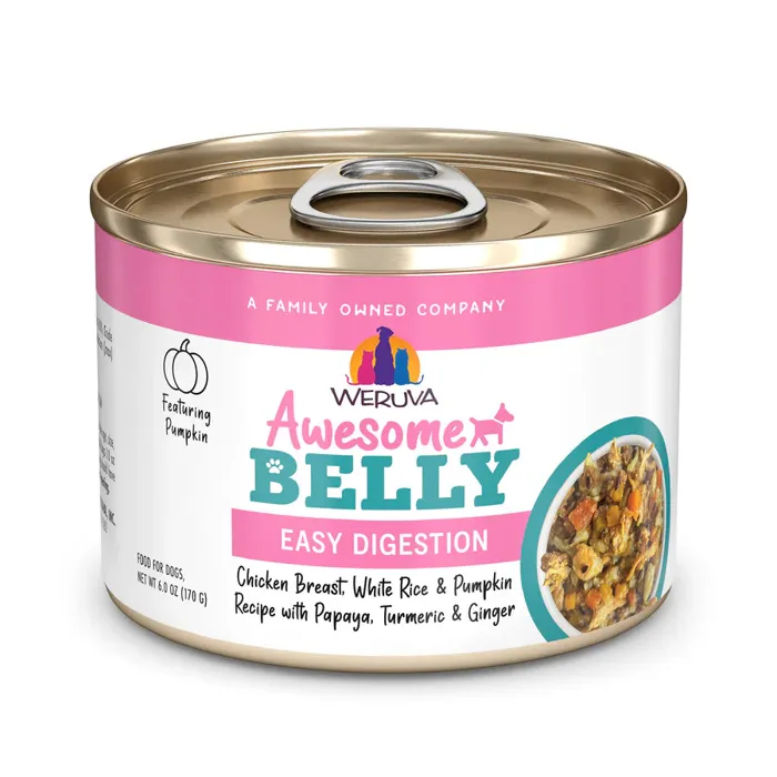 Weruva Dog Awesome Belly Chicken & Pumpkin 6-oz