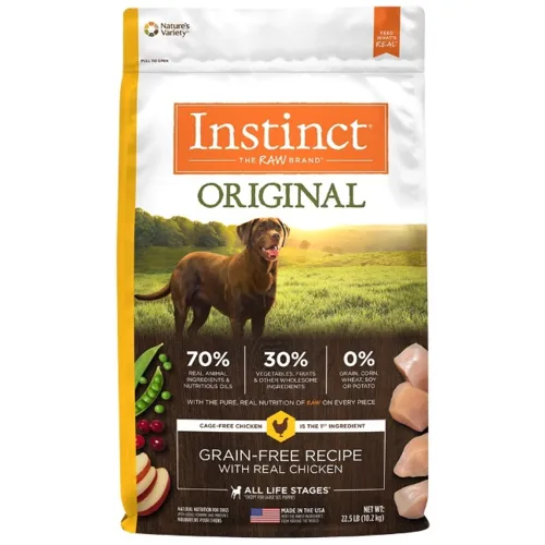 Instinct Original Grain Free Recipe With Real Chicken Natural Dry Dog Food 22.5-lb