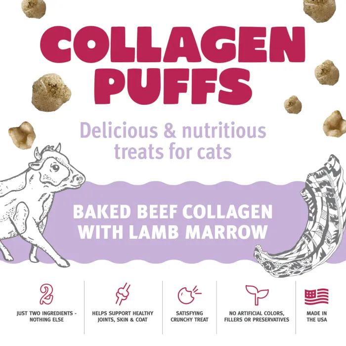 Icelandic+ Cat Collagen Mini Puffs W/ Marrow .5-oz