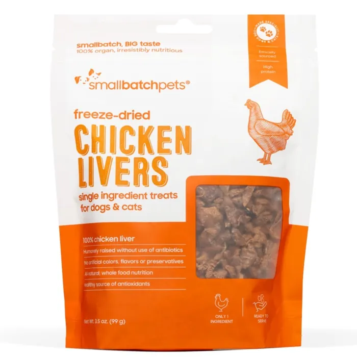 Smallbatch Freeze Dried Chicken Liver 3.5-oz