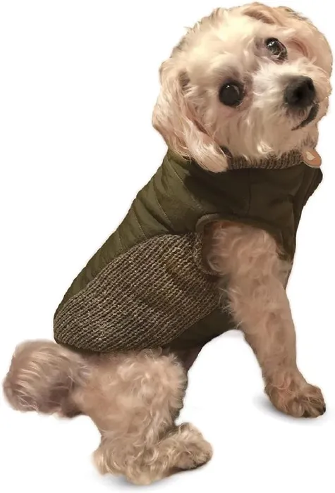 Fashion Puffy Coat Olive Sm