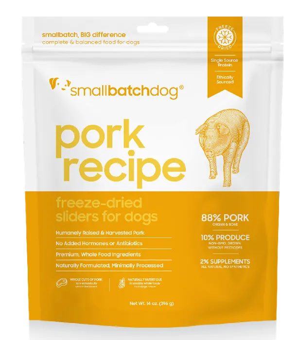 Small Batch Freeze Dried Slider Pork 14-oz
