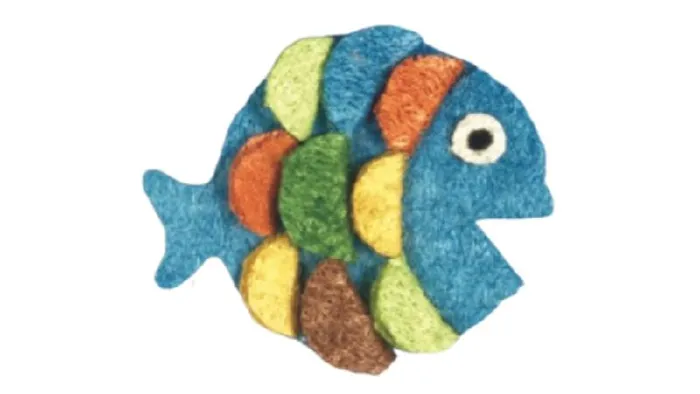 Nibbles Rainbow Fish Toy