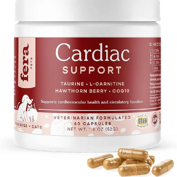 Fera Pet Organics Cardiac Support 60 Ct