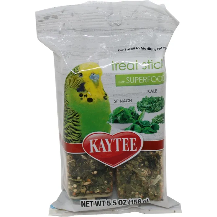 Kaytee Bird Superfood Treat Stick Spinach 5oz