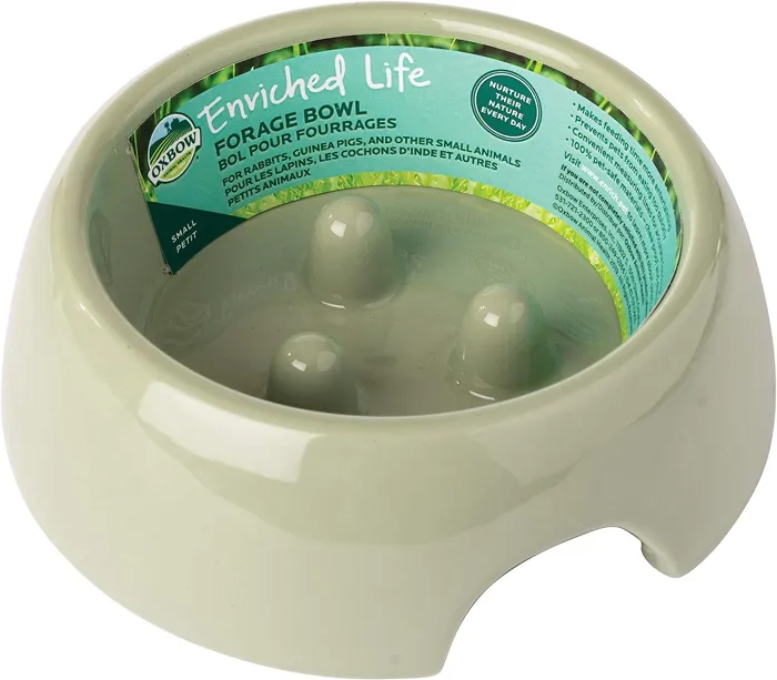 Oxbow Sm Forage Bowl - Light Green