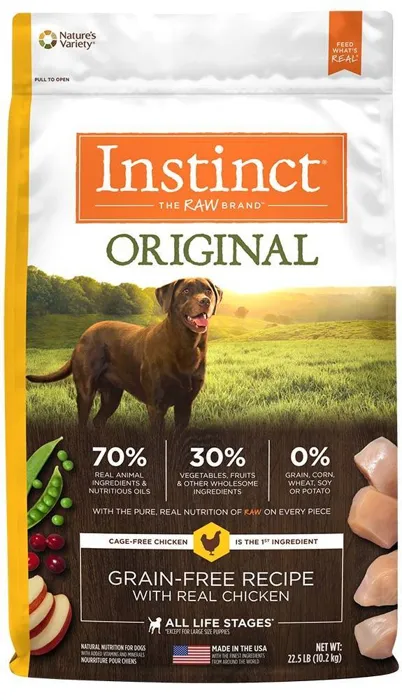 Instinct Original Grain Free Recipe With Real Chicken Natural Dry Dog Food 22.5-lb