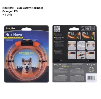 Nitehowl Led Safe Necklace Orn